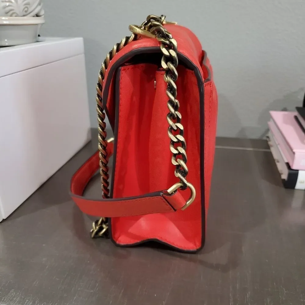 Michael kors bright red whitney leather bag - Picture 3 of 6
